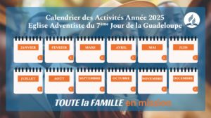 CALENDRIER ACTIVITES FEDERALES 2025