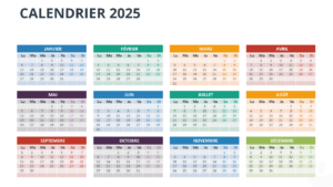 CALENDRIER ACTIVITES FEDERALES 2025